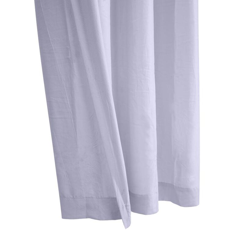 Habitat Harmony Light Filtering Soft and Relaxed Feel in Room Provide Privacy Grommet Curtain Panel Lavender