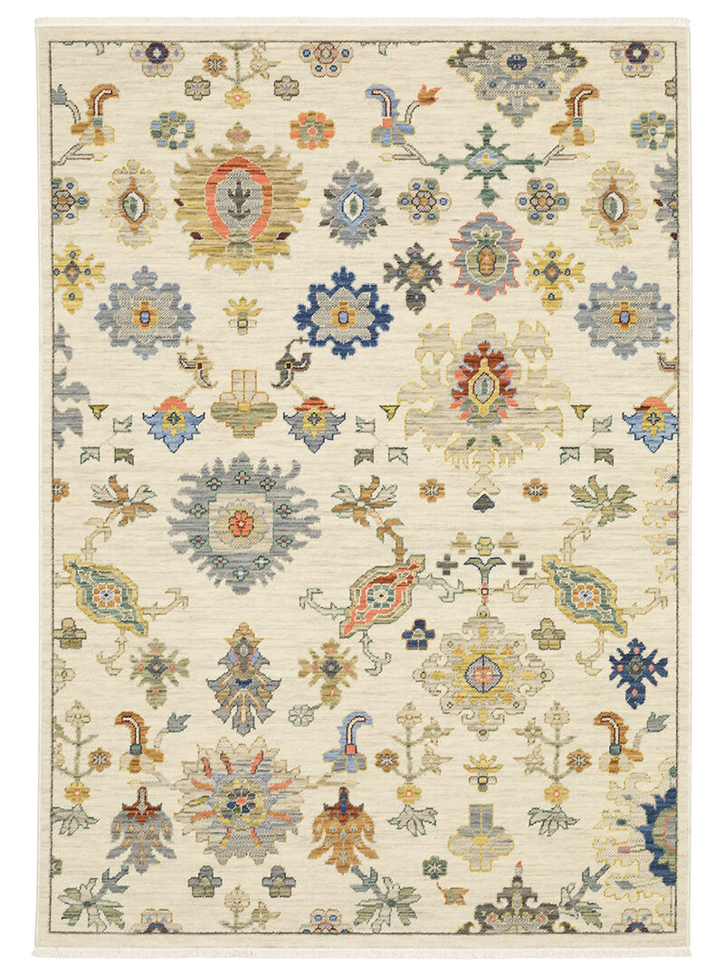 Lucca 7'10" x 10'10" Ivory Rug