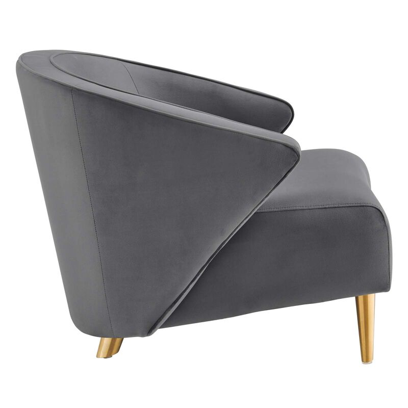 Odyssey Performance Velvet Armchair