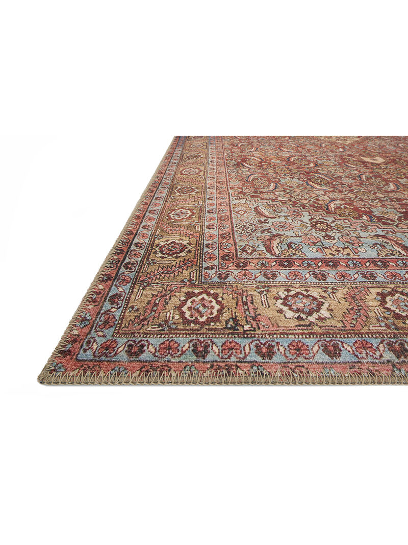 Loren LQ06 Red/Multi 5' x 7'6" Rug