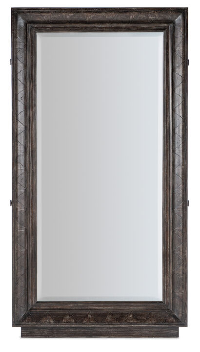 Traditions Floor Mirror w/hidden jewelry storage