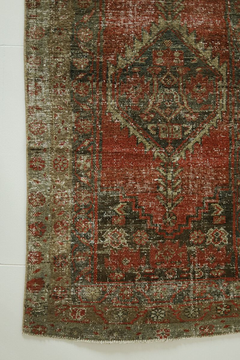 District Loom Antique Persian Heriz Karaja Runner Rug- Townsend