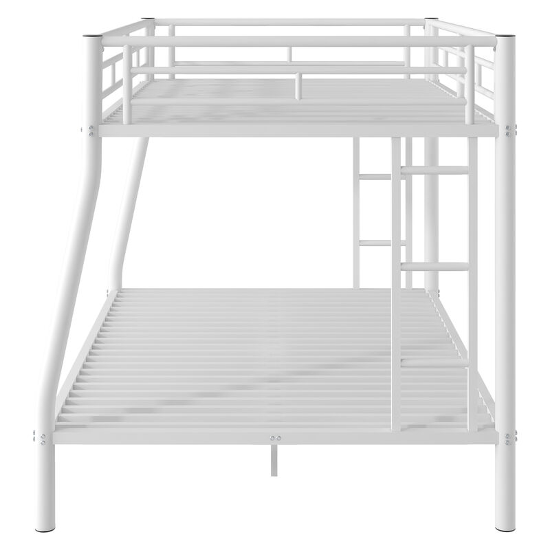 Merax Metal Bunk Bed with Ladders and Guardrails