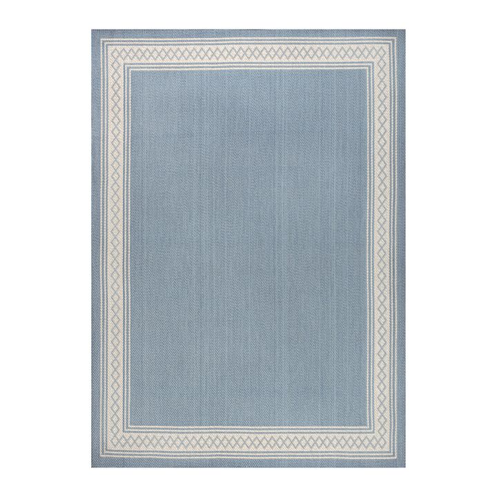 Lucia Classic Diamond Border Indoor/Outdoor Area Rug