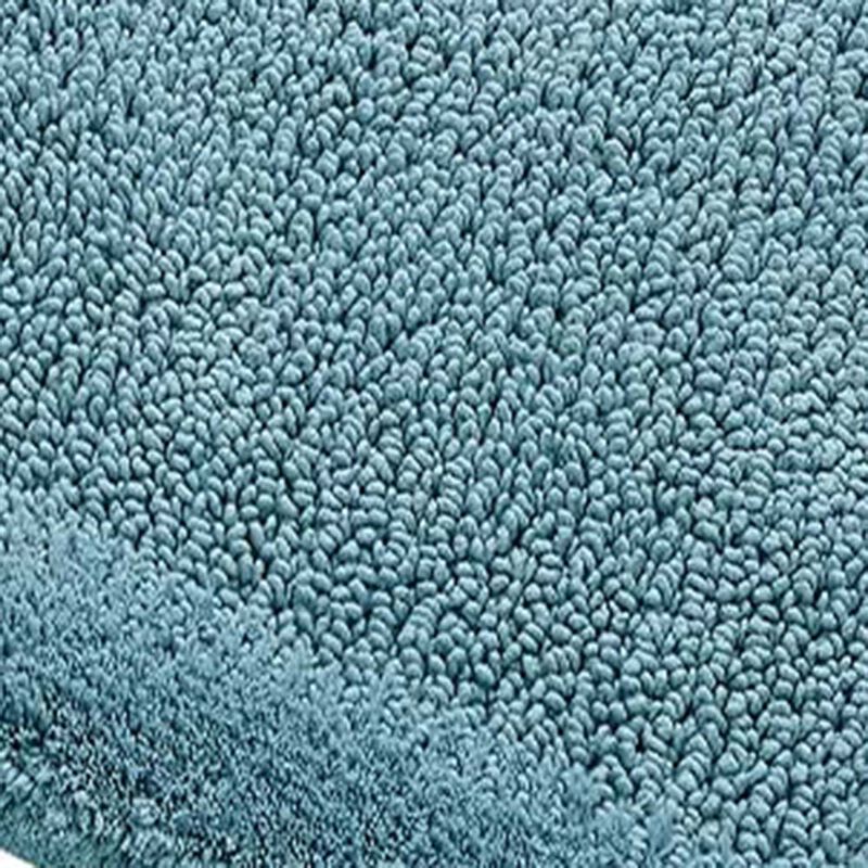 Knightsbridge Naples 220 GSF Non Skid Back Bath Rug 17 x 24 - Aqua