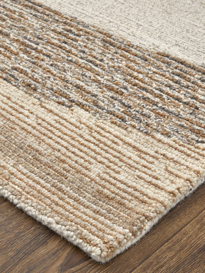 Pollock 8952F 8' x 10' Brown/Tan/Ivory Rug