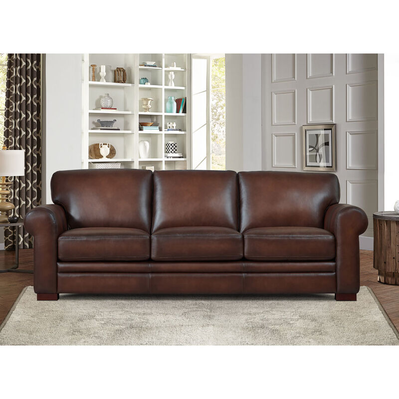 Brookfield Top Grain Leather Sofa