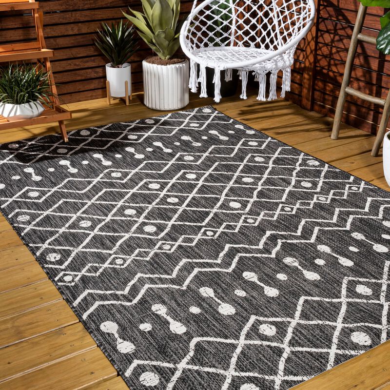 Nokat Tribal Bohemian Indoor/Outdoor Area Rug