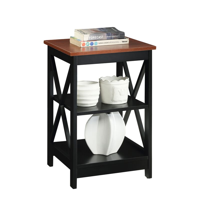 Oxford End Table with Shelves