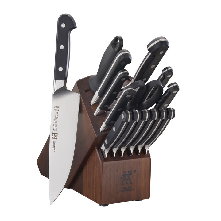 ZWILLING Pro 16-pc Knife Block Set - White