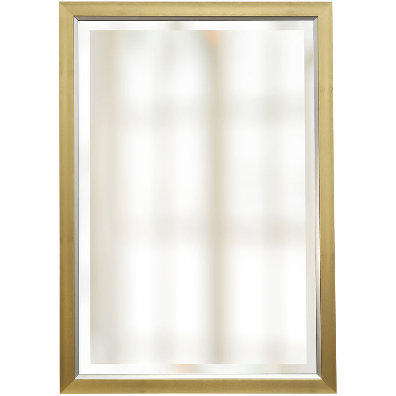 Framed Beveled Mirror XI