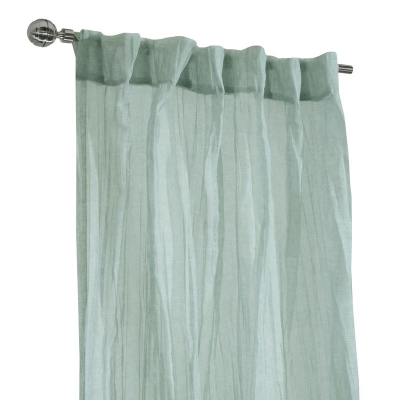 Habitat Paloma Sheer Dual Header Stylish and Functional Curtain Panel