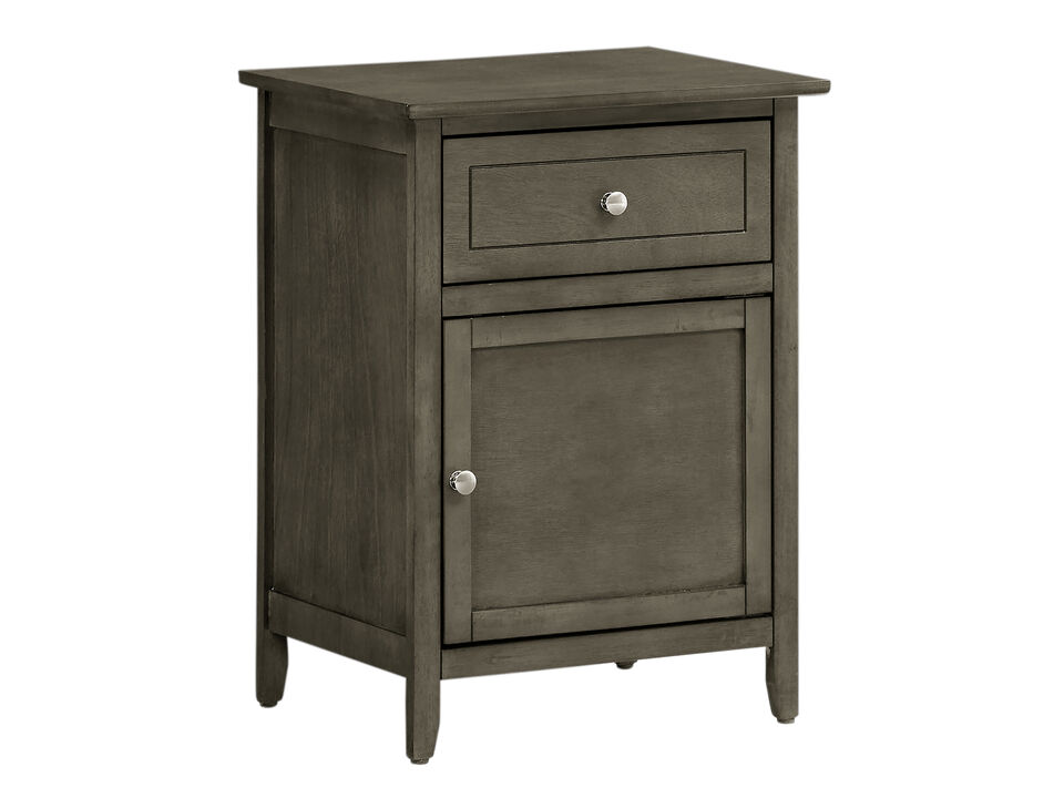 Lzzy 1-Drawer Nightstand (25 in. H x 15 in. W x 19 in. D)