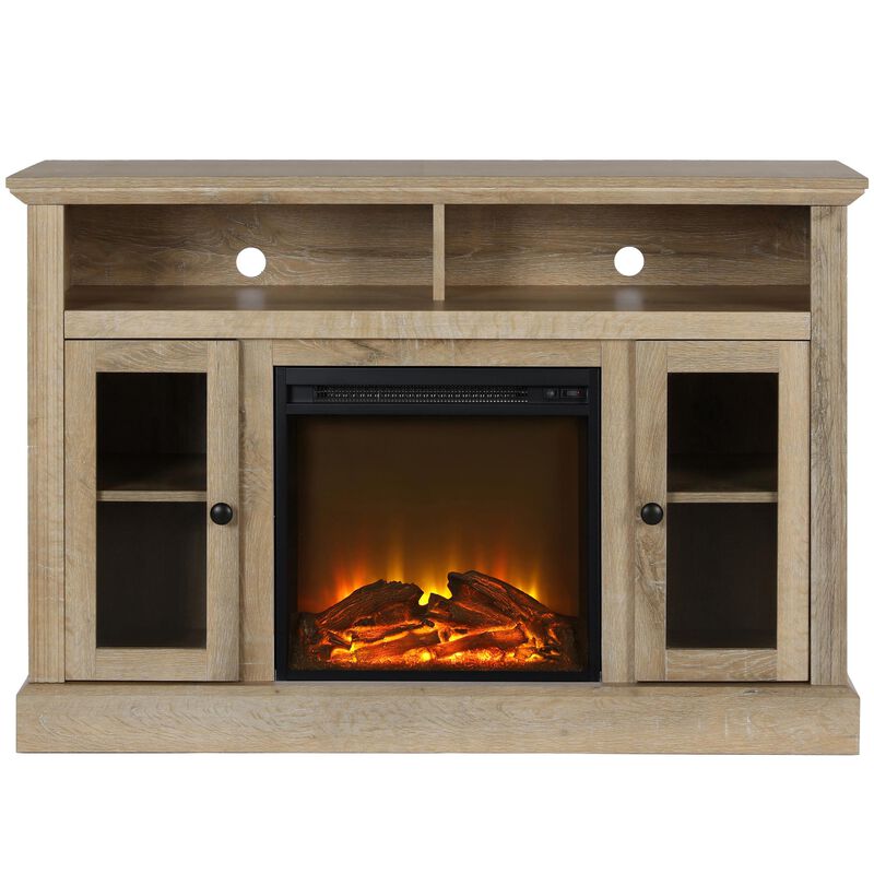 Chicago Electric Fireplace TV Console for Flat Screen TVs up to a 50"