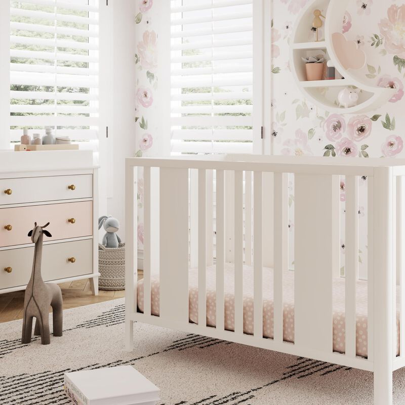 Crawford Curved Post 3-in-1 Crib