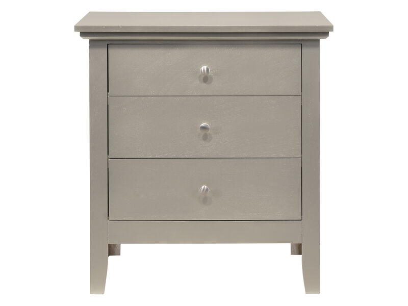 Hammond 3-Drawer Nightstand (26 in. H x 18 in. W x 24 in. D)