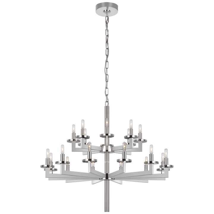 Liaison Double Tier Chandelier