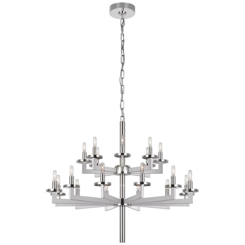 Liaison Double Tier Chandelier