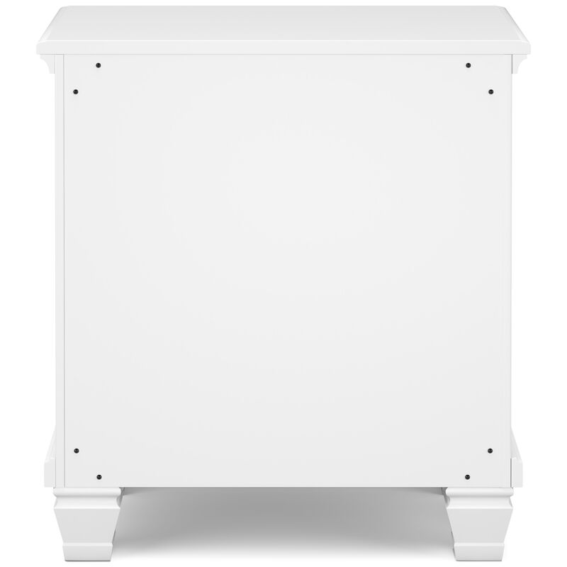 Fortman White Nightstand