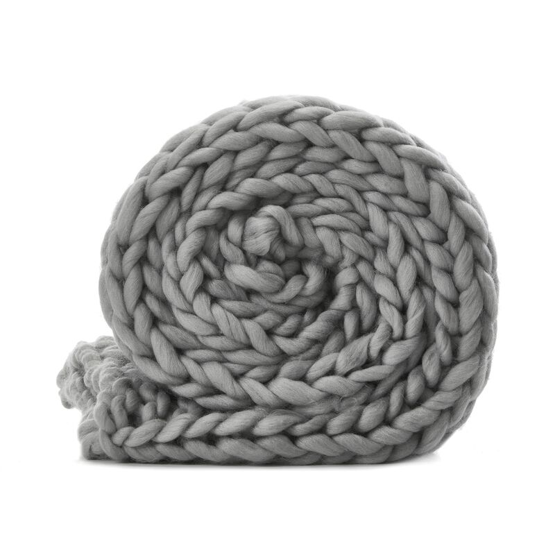 Cozy Tyme Joubert Channel Knit Throw 50"x70".