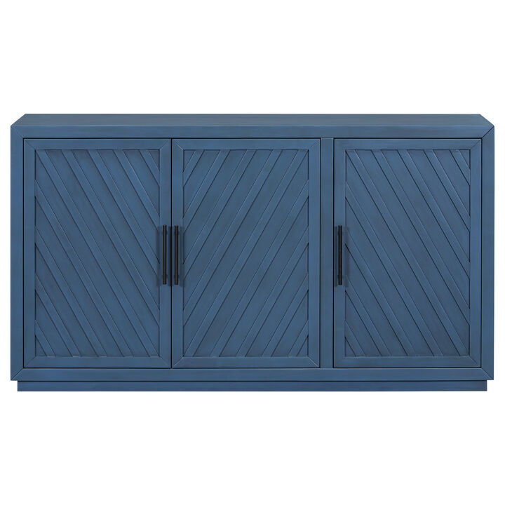 Merax 3-Door Large Storage Retro Sideboard