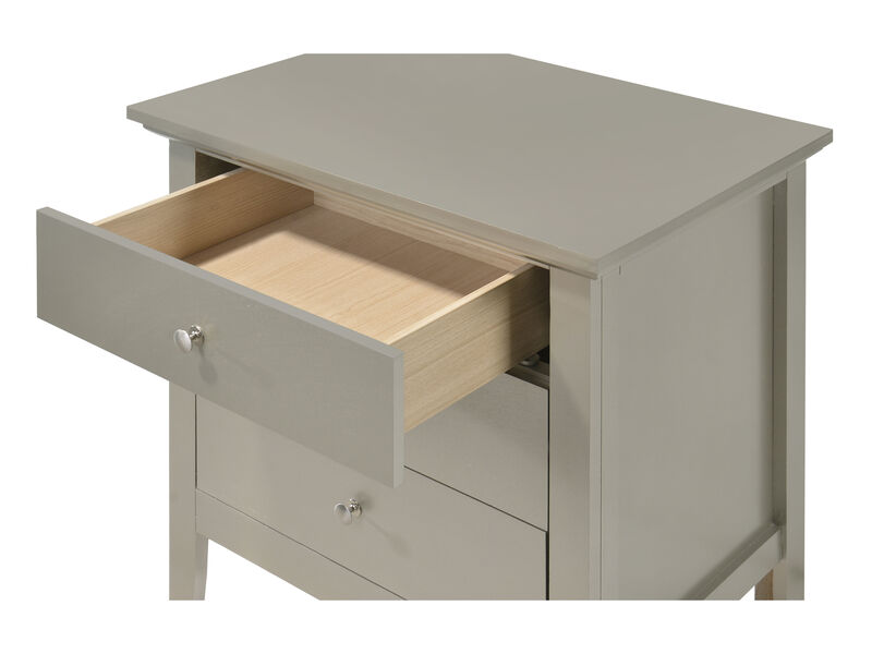 Hammond 3-Drawer Nightstand (26 in. H x 18 in. W x 24 in. D)