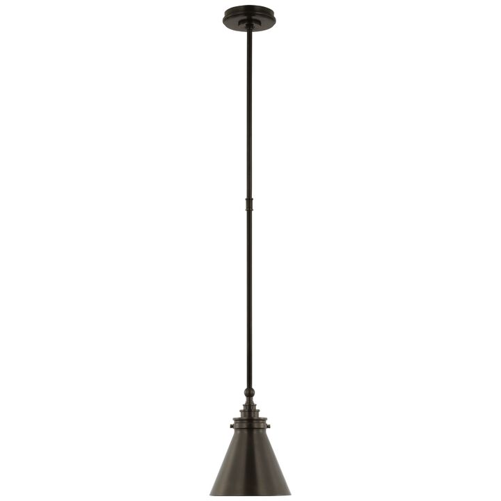 Parkington Single Library Wall Light in Bronze