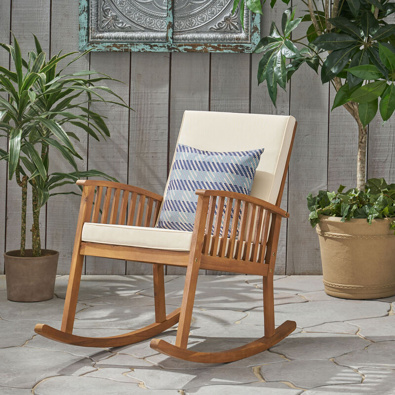 Merax Modern Outdoor Rocking Chair