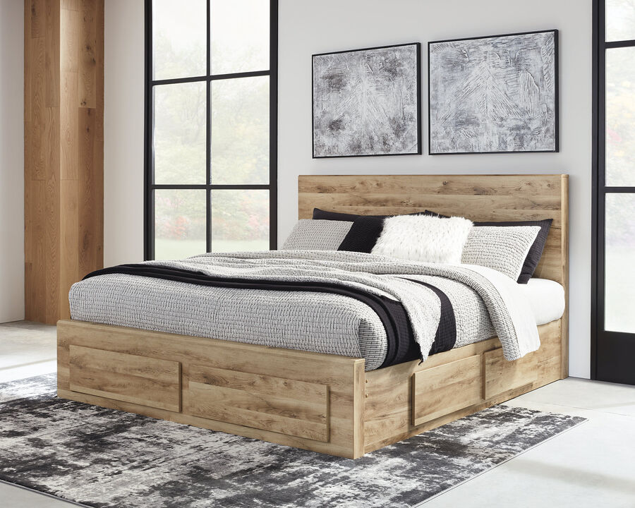 Hyanna Queen Panel Storage Bed
