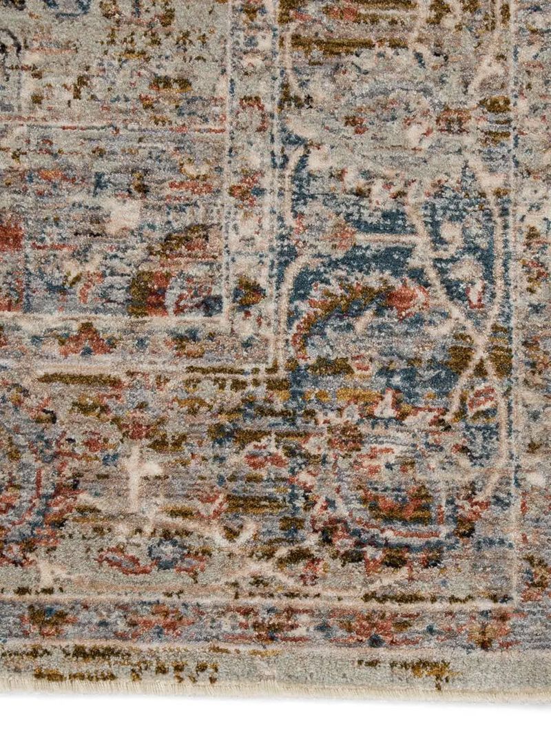 Valentia Pierce Gray 3' x 8' Runner Rug