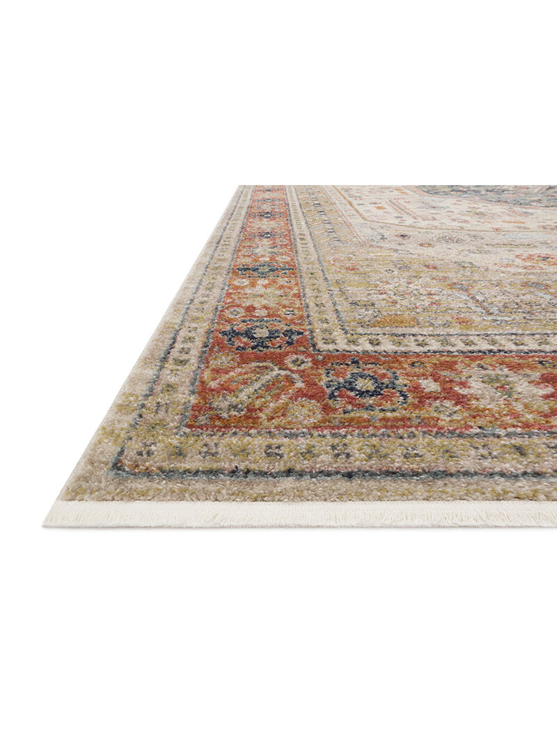 Graham GRA03 PeRoseimmon/AntiqueIvory 6'7" x 9'7" Rug