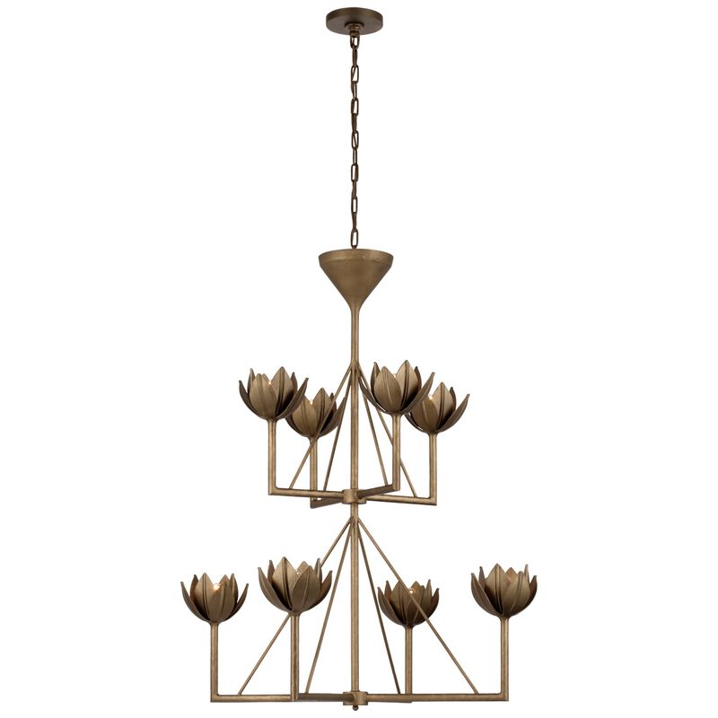 Alberto Med 2 Tier Chandelier