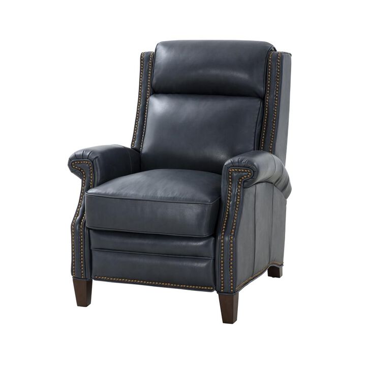 Barcalounger 9PH-3286 Barrett Power Recliner, Navy Blue