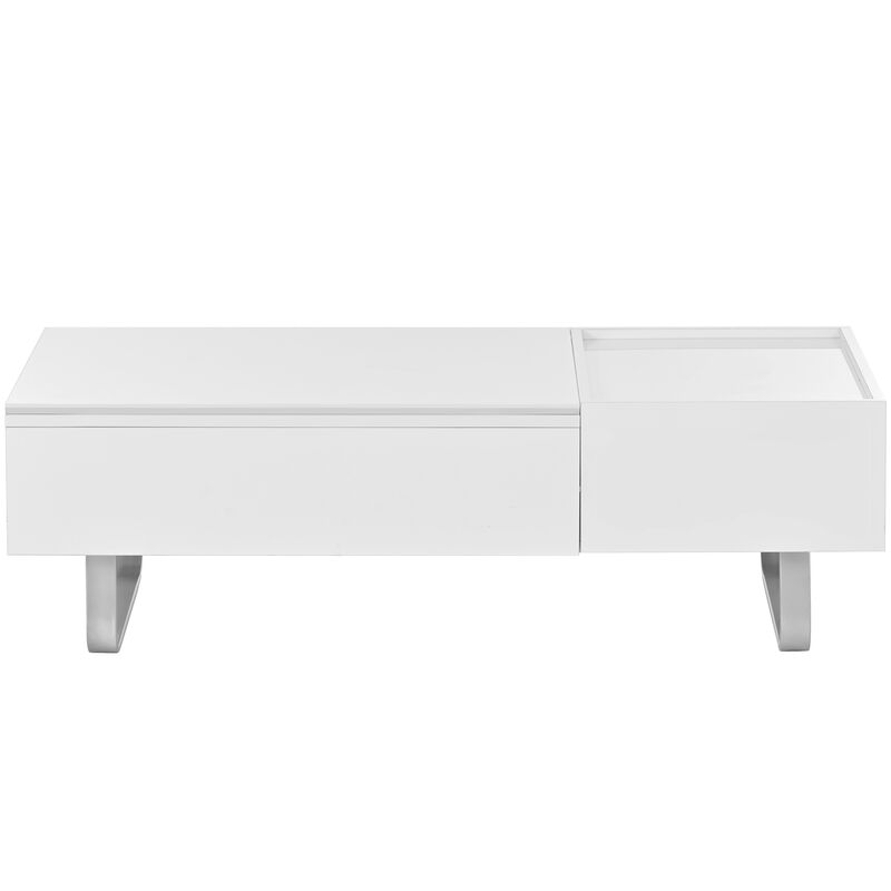 Merax  Contemporary High-gloss Surface Coffee Table