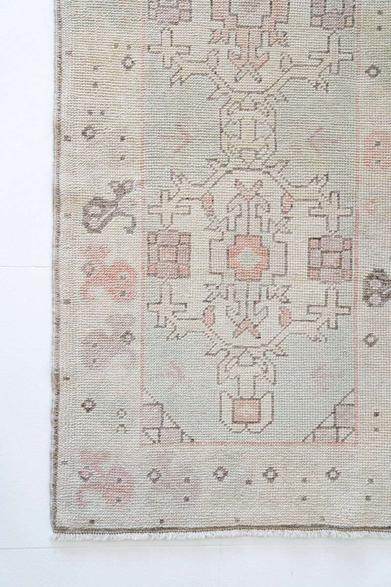 District Loom Vintage Turkish Anatolian Runner Rug No. 349