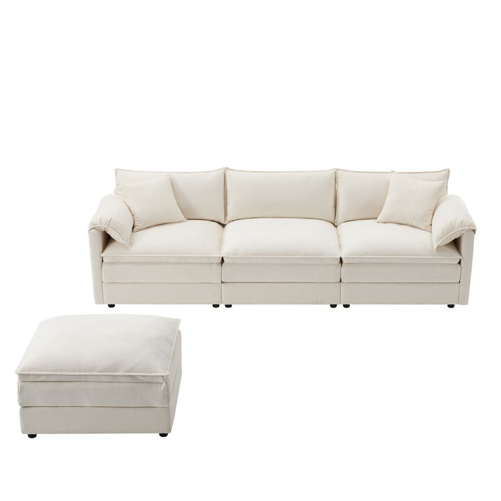 Merax Chenille Modular Sectional Sofa