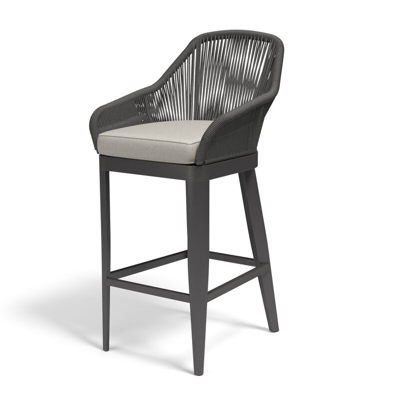 Milano Barstool in Echo Ash w/ Self Welt