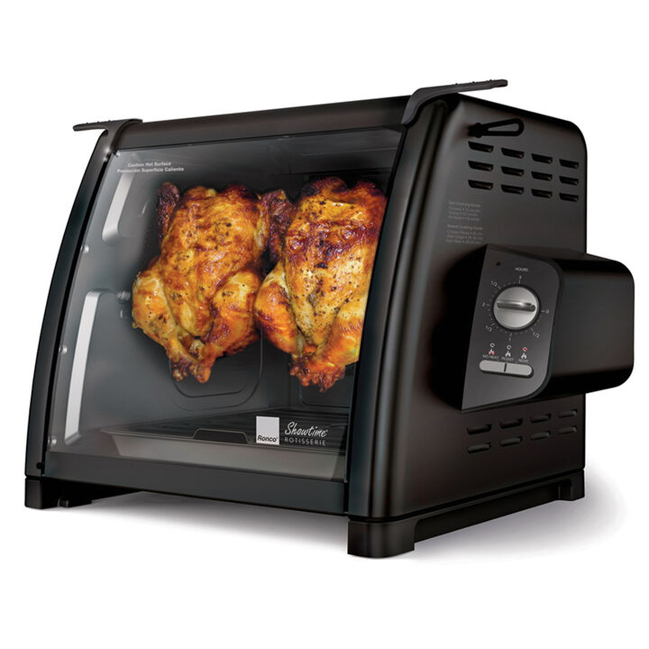 Ronco Modern Rotisserie Oven, Large Capacity (15lbs) Countertop Oven, Multi-Purpose Basket for Versatile Cooking, Easy-to-Use Controls