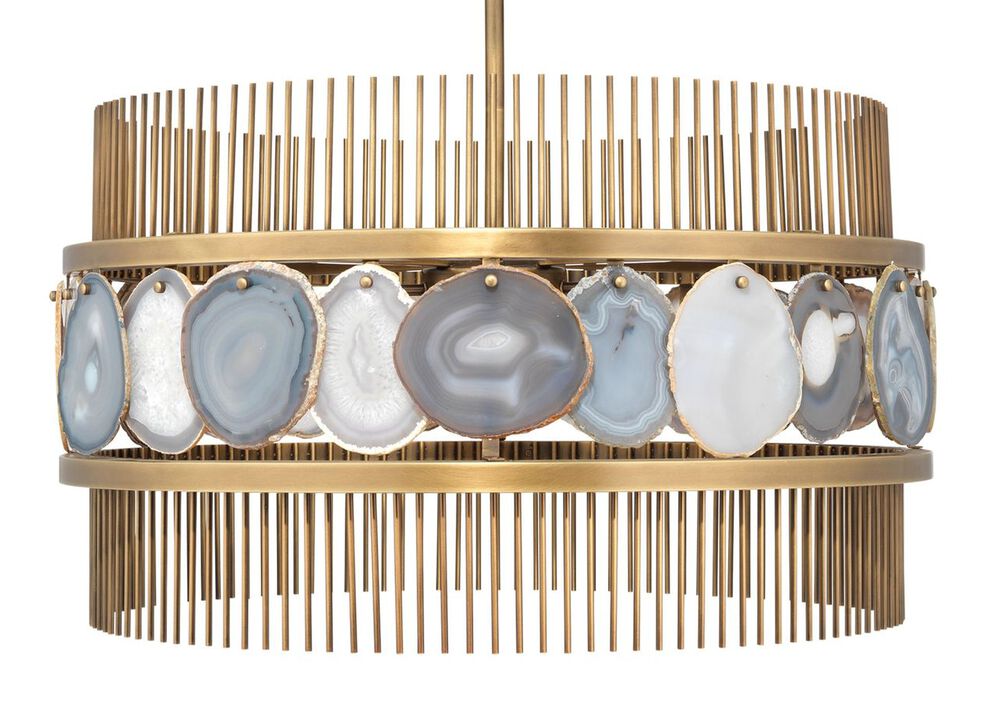 Upsala Agate 8 Light Chandelier