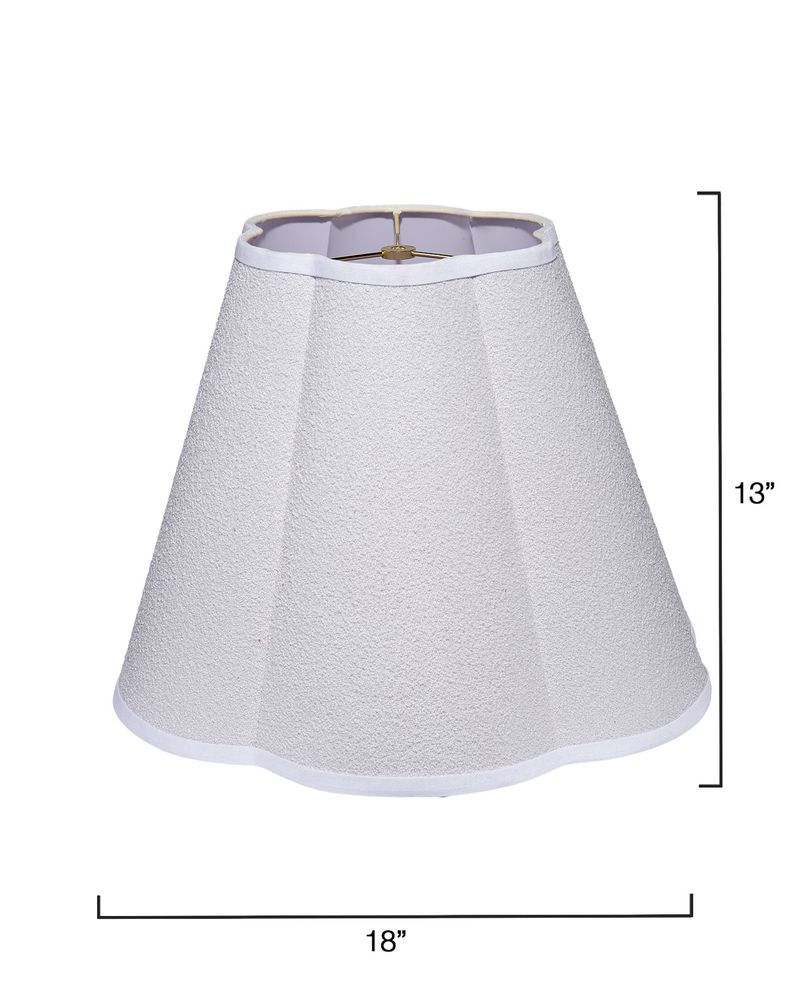 Scalloped Lamp Shade