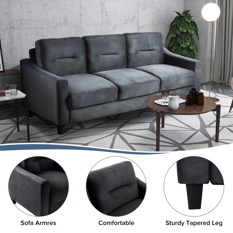 Couch Comfortable Sectional Couches and Sofas for Living Room Bedroom Office Small Space