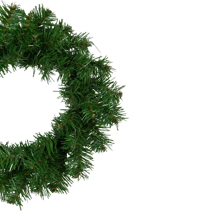 Deluxe Dorchester Pine Artificial Christmas Wreath  10-Inch  Unlit