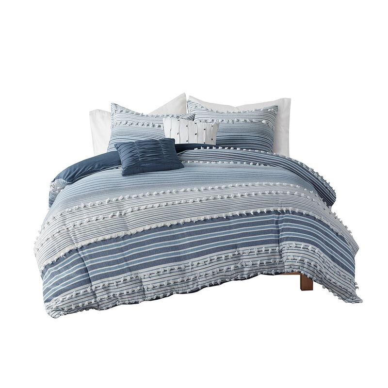 Gracie Mills Hector Pure Bliss Cotton Comforter Ensemble