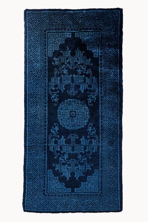 District Loom Vintage Chinese mini rug-Jia