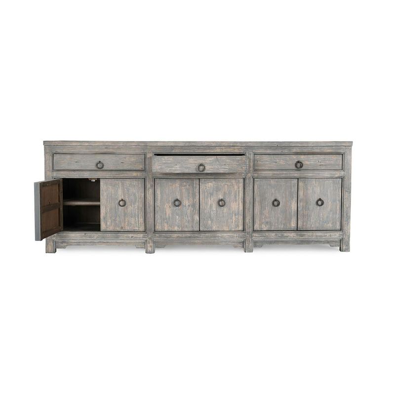 Belen Kox Antique Blue Reclaimed Wood Sideboard, Belen Kox