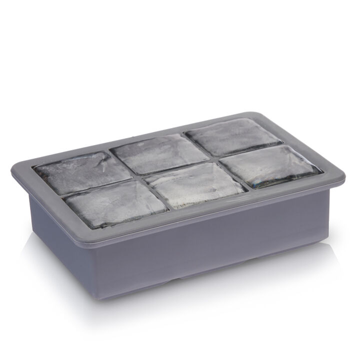 Glacier Highball Ice Cube Tray with Lid