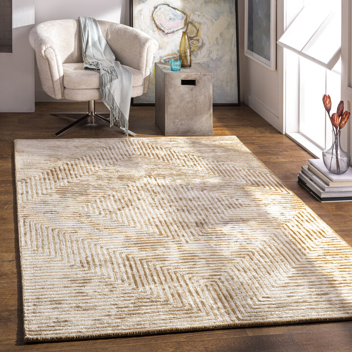 Quartz QTZ-5031 4' x 6' Beige Rug