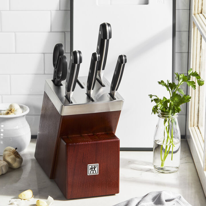 ZWILLING Pro 7-pc Self-Sharpening Knife Block Set