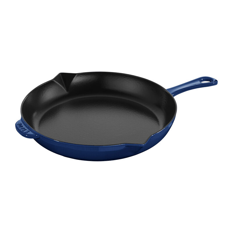 Staub Cast Iron 12-inch Fry Pan - Matte Black