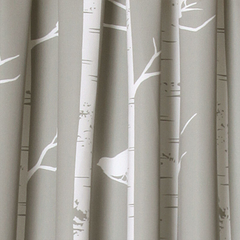 Bird On The Tree Light Filtering Window Curtain Panels